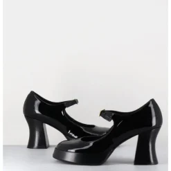 Clearance GARRICE LAB Babies à plateforme en cuir vernis - NEDER VERNICE NERO NOIR