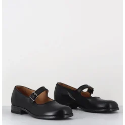 Best MOMA Babies en cuir ligne japonisante - 45403L CRIS NERO NOIR