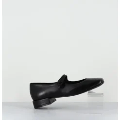 Online TO&CO Babies en cuir souple bout carré - JANE BLACK COWHIDE NOIR