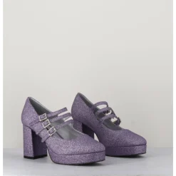 CAREL Babies plateformes glitter - PIGALLE GLITTER VIOLET