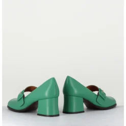 Discount CHIE MIHARA Babies rétro en cuir petit talon - MIKO GREEN VERT