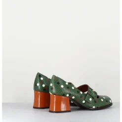 Discount CHIE MIHARA Babies rétro petit talon à pois multi - MIKO MUSGO