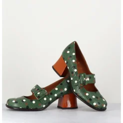 Discount CHIE MIHARA Babies rétro petit talon à pois multi - MIKO MUSGO