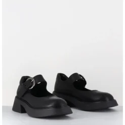 Clearance GARRICE LAB Babies 90s en cuir semelle légère - CIKE SAVANA NERO NOIR