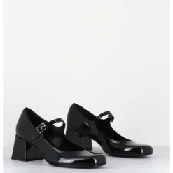 Best ROTTA Babies 60s en cuir vernis petit talon - XARA VERNICE BLACK NOIR