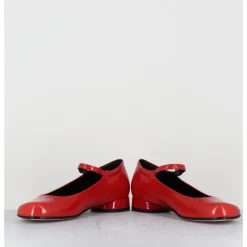 Hot GARRICE LAB Babies 60s petit talon en cuir vernis - LIGAT1 CINDY ROSSO ROUGE