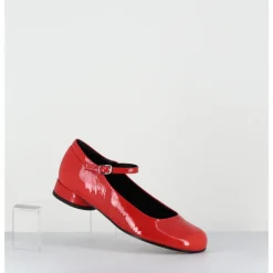 Hot GARRICE LAB Babies 60s petit talon en cuir vernis - LIGAT1 CINDY ROSSO ROUGE
