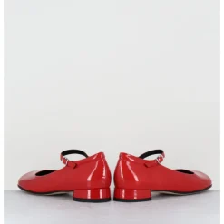 Hot GARRICE LAB Babies 60s petit talon en cuir vernis - LIGAT1 CINDY ROSSO ROUGE