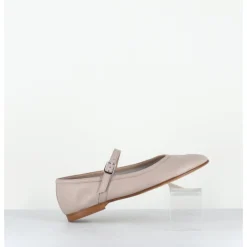 OA NON FASHION Ballerines à bride en cuir souple - ROXY NAPPA BEIGE