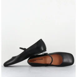 Hot GARRICE LAB Ballerines babies en cuir - TERI NAPPA NERO NOIR