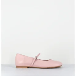 Sale GARRICE LAB Ballerines babies en cuir poudré - TERI NAPPA ROSA ROSE
