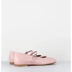 Sale GARRICE LAB Ballerines babies en cuir poudré - TERI NAPPA ROSA ROSE