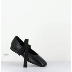 Outlet GARRICE LAB Ballerines 'chausson de danse' en cuir - CHESTER1 NAPPA NERO NOIR