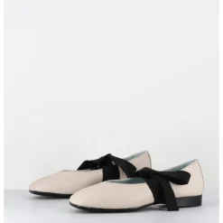 Clearance GARRICE LAB Ballerines 'chausson de danse' en cuir - CHESTER2 NAPPA SABBIA BEIGE