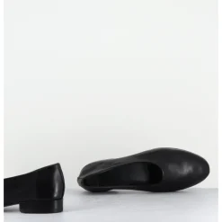 Discount TO&CO Ballerines japonaises en cuir souple - PAMPUM NAPPA BLACK NOIR