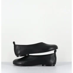 Hot GARRICE LAB Ballerines minimalistes en cuir souple - LESTER1 NAPPA NERO NOIR