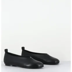 Hot GARRICE LAB Ballerines minimalistes en cuir souple - LESTER1 NAPPA NERO NOIR