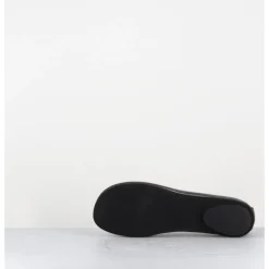 Sale GARRICE LAB Ballerines minimalistes en cuir souple métallisé - LESTER2 LAMINATO ARGENTO ANTHRACITE
