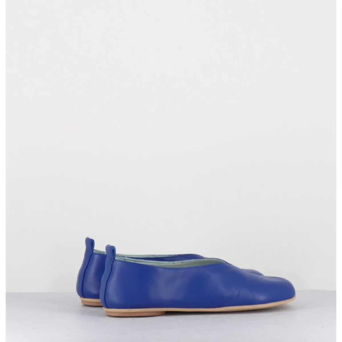 New GARRICE LAB Ballerines minimalistes en cuir souple - LESTER5 CHERIE BLU BLEU