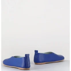 New GARRICE LAB Ballerines minimalistes en cuir souple - LESTER5 CHERIE BLU BLEU