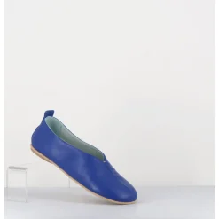 New GARRICE LAB Ballerines minimalistes en cuir souple - LESTER5 CHERIE BLU BLEU
