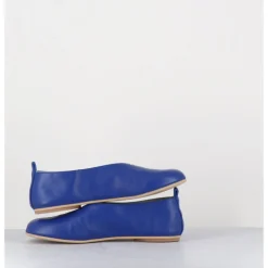New GARRICE LAB Ballerines minimalistes en cuir souple - LESTER5 CHERIE BLU BLEU