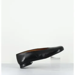 Clearance AUDLEY Ballerines minimalistes en cuir - PAOLA2 BLACK NAPPA NOIR
