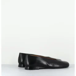 Clearance AUDLEY Ballerines minimalistes en cuir - PAOLA2 BLACK NAPPA NOIR