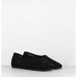New ANTONIO BARBATO Ballerines plates en mesh semi-couvrantes - AB4653 RETE NERO NOIR