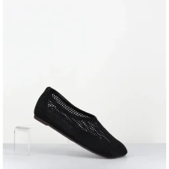 New ANTONIO BARBATO Ballerines plates en mesh semi-couvrantes - AB4653 RETE NERO NOIR