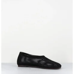 New ANTONIO BARBATO Ballerines plates en mesh semi-couvrantes - AB4653 RETE NERO NOIR