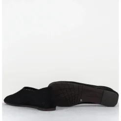 New ANTONIO BARBATO Ballerines plates en mesh semi-couvrantes - AB4653 RETE NERO NOIR