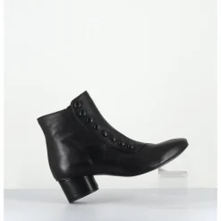 Best GARRICE LAB Boots Avant-Garde à boutons en cuir - TIAG FAR WEST NERO NOIR