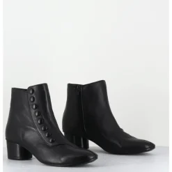 Best GARRICE LAB Boots Avant-Garde à boutons en cuir - TIAG FAR WEST NERO NOIR