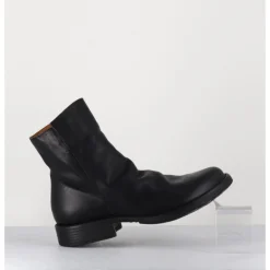 Hot FIORENTINI+BAKER Boots biker plates en cuir - ELF-22 BLACK BOOTS NOIR