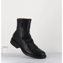 Hot FIORENTINI+BAKER Boots biker plates en cuir - ELF-22 BLACK BOOTS NOIR