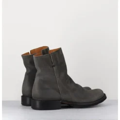 Discount FIORENTINI+BAKER Boots biker plates en daim gris - ELF-22 LAVAGNA BOOTS TAUPE