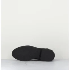 New GARRICE LAB Boots chelsea en cuir naplak - PERLA NERO NOIR