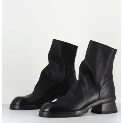 New SHOTO Boots cuir hand washed - 51759 NUBE NERO NOIR