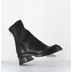 New SHOTO Boots cuir hand washed - 51759 NUBE NERO NOIR