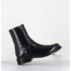 Discount GARRICE LAB Boots en agneau plongé nuit - TRENTO NAPPA OCEAN BLEU