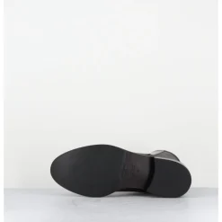 GARRICE LAB Boots en agneau plongé camel arrière stetch - GAVENE NAPPA SQUIRREL MARRON