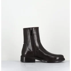 Outlet GARRICE LAB Boots en agneau plongé - TRENTO NAPPA BEAR MARRON