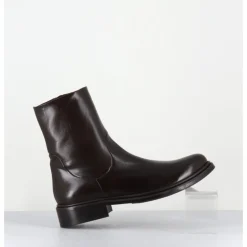 Outlet GARRICE LAB Boots en agneau plongé - TRENTO NAPPA BEAR MARRON