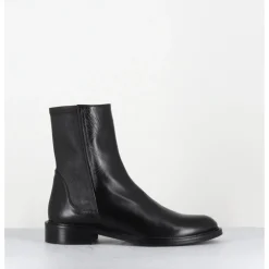 Online GARRICE LAB Boots en agneau plongé arrière stetch - GAVENE NAPPA NERO NOIR