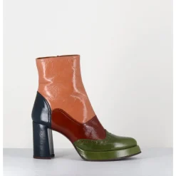 Discount CHIE MIHARA Boots en cuir multicolore & bout pointu fleuri - FAYU MASERATI MILI