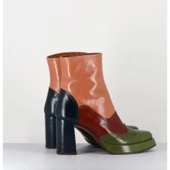Discount CHIE MIHARA Boots en cuir multicolore & bout pointu fleuri - FAYU MASERATI MILI