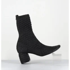 New GARRICE LAB Boots en cuir élastiqué - GATSBY ELASTICO NERO NOIR