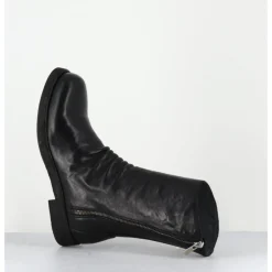 Clearance OFFICINE CREATIVE Boots en cuir lavées à zip - BULLA DD 306 T.NERO NOIR