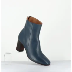 Sale LA BOTTEGA DI LISA Boots en cuir souple - 5540 GLAM BLU BLEU
